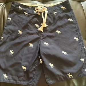 Abercrombie kids all over moose bathing suit.